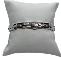 Bracelet Chimento Woman Double in White Gold Diamante 1B00246ZBA185 - 1B00246ZBA185